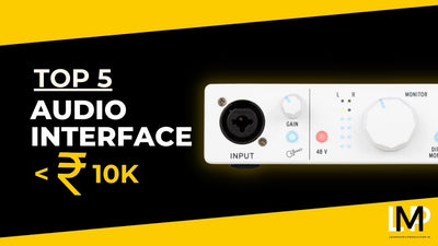 Best Audio Interfaces Under Rupees 10000 In India